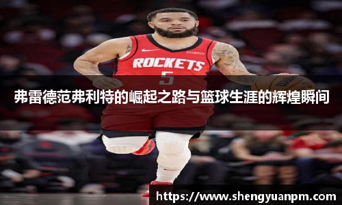弗雷德范弗利特的崛起之路与篮球生涯的辉煌瞬间